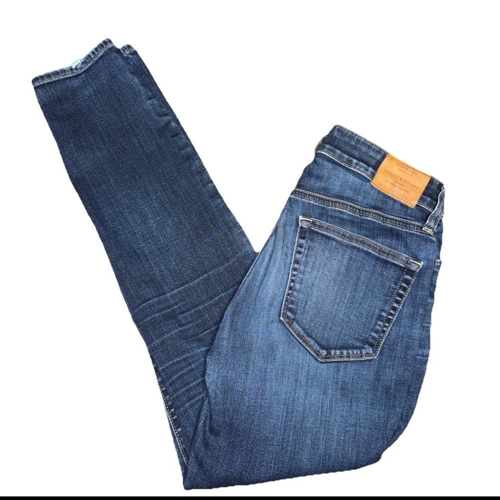 Lucky Brand ORTA Premium Mid Rise Stretch Hayden Skinny Ankle Jeans Women's 2/26